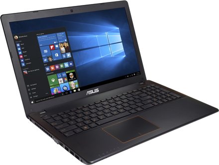 Notebook 15,6" Asus F550VX 15.6/i5-7300HQ/1TB/8G/NV/W10, černo-oranžový (F550VX-DM588T) (1)