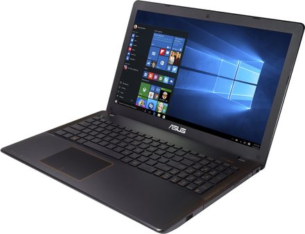 Notebook 15,6" Asus F550VX 15.6/i5-7300HQ/1TB/8G/NV/W10, černo-oranžový (F550VX-DM588T) (2)