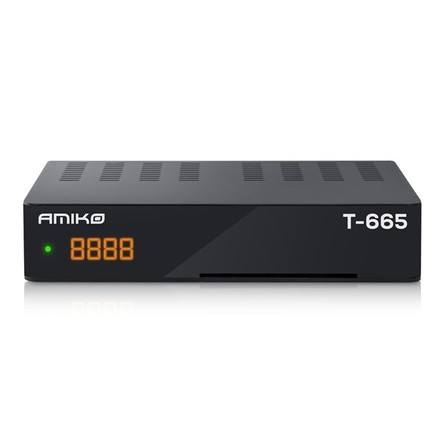 DVB-T/T2 přijímač Amiko T-665 (H.265/HEVC)