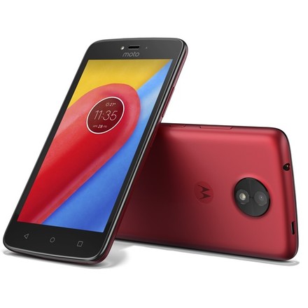 Mobilní telefon Motorola Moto C Dual Sim - červený 