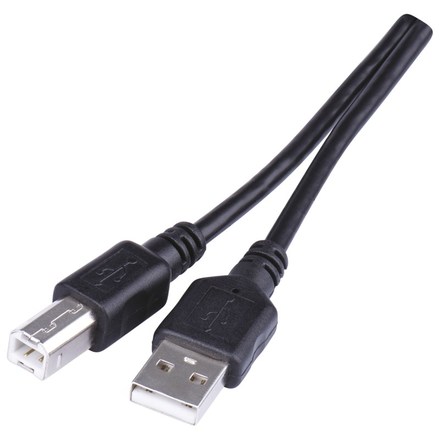 USB kabel Emos SB7202 USB kabel 2.0 A vidlice - B vidlice 2m