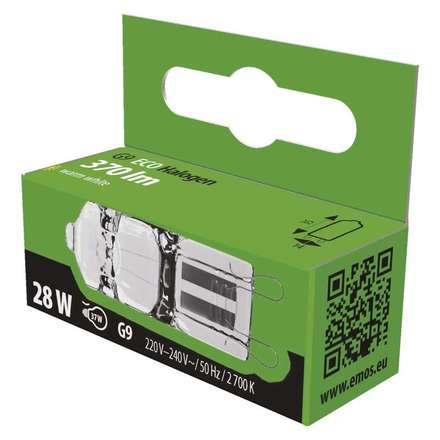 Halogenová zářivka Emos ZE0302 ECO HAL. 28W/G9/230V (3)