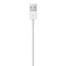 Lightning kabel Apple Lightning, 1m, MFi - bílý (2)