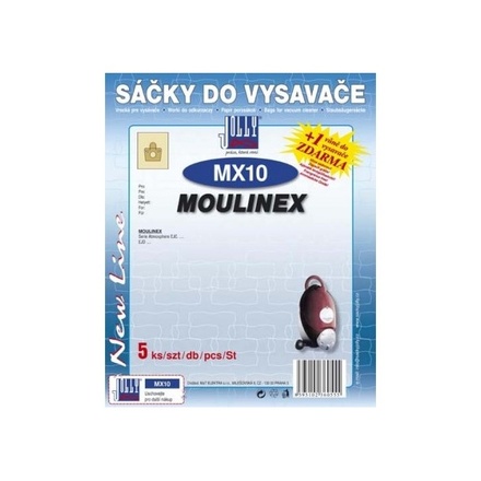 Sáčky do vysavače Jolly MX 10 (5ks) do vysav. MOULINEX