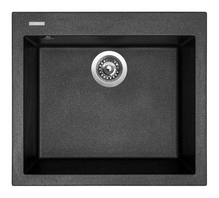 Granitový kuchyňský dřez Sinks CUBE 560 Metalblack (TLCU56050074)