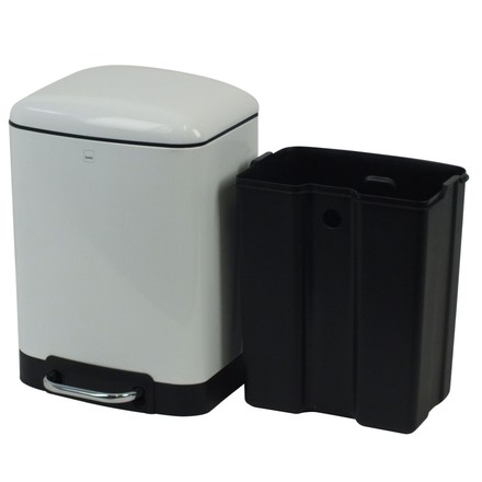 Kosmetický koš Kela KL 22996 DAVINO 6 l bílý (2)