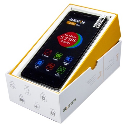 Mobilní telefon Aligator S5510 Grey (3)