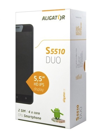 Mobilní telefon Aligator S5510 Grey (4)