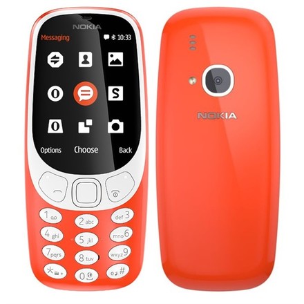 Mobilní telefon Nokia 3310 Dual Sim 2017 - Red