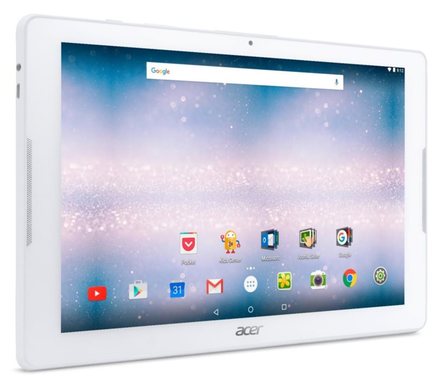 Dotykový tablet Acer Iconia One 10/MT8167/16GB/2G/IPS HD/A7.0 bílý (NT.LDNEE.004)