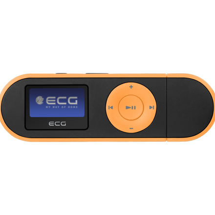 MP3 přehrávač ECG PMP 20 4GB Black&amp;Orange