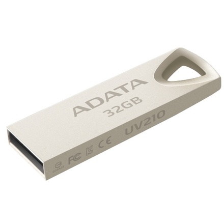 USB Flash disk A-Data UV210 32GB USB 2.0 - kovová (AUV210-32G-RGD)