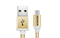 USB kabel ADATA AMUCAL-100CMK-CGD Micro USB, 1m, zlatý (1)