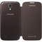 Pouzdro na mobil Samsung EF FI950BAEG Flip S4 Brown (1)