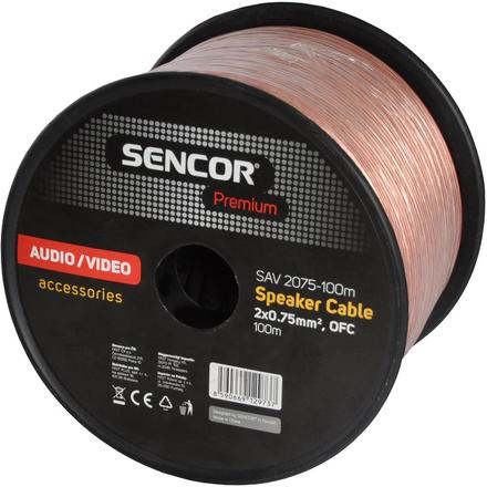 AV kabel Sencor SAV 2075-100m
