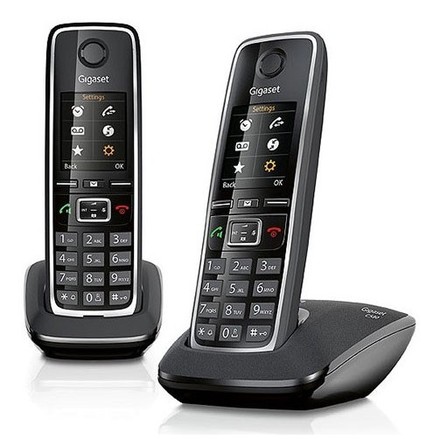 Bezdrátový stolní telefon Siemens Gigaset C530 DUO dect
