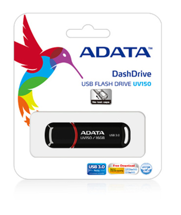 USB Flash disk A-Data UV150 16GB černý (1)