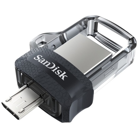 USB Flash disk Sandisk Ultra Dual m3.0 64GB USB 3.0 - černý