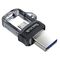 USB Flash disk Sandisk Ultra Dual m3.0 64GB USB 3.0 - černý (1)