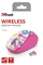 Bezdrátová počítačová myš Trust Primo Wireless / optická / 4 tlačítka / 1600dpi - pink flowers (4)