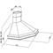 Rustikální komínový odsavač NT AIR CHR 118 N - 100 cm (5)