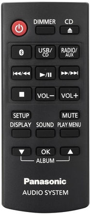 Mikrosystém Panasonic SC-UX100E-K, černý (3)