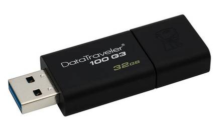 USB Flash disk Kingston DataTraveler 100 G3 32GB DT100G3/32GB (1)