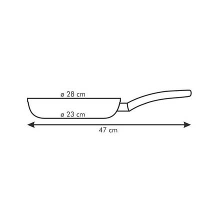 Pánev s keramickým povrchem Tescoma VITAPAN 28 cm (2)