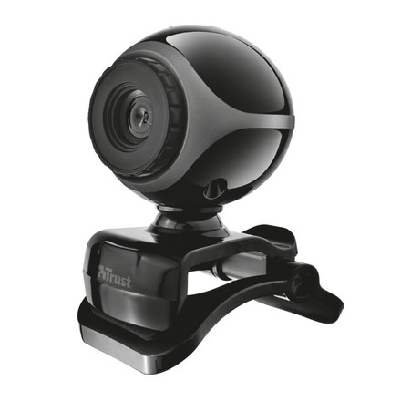 Webová kamera Trust Exis Webcam black/silver