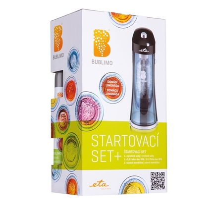 Výrobník sody ETA 0638 90000 Bublimo bílo-stříbrný (2)