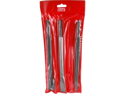 Sekáče SDS PLUS Extol Craft (23950) sada 3ks, 250mm:, plochý 20mm, špičatý, drážkovací (1)