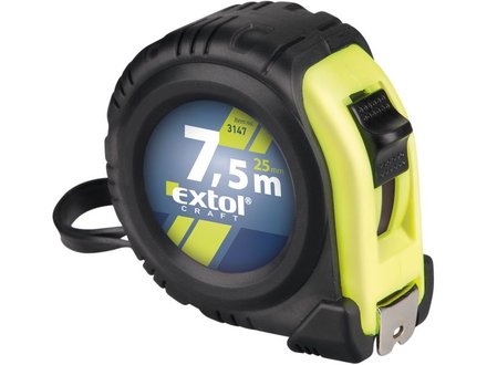 Metr svinovací Extol Craft (3147) 7,5m, š. pásku 25mm