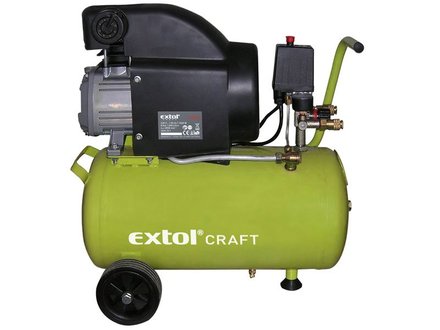 Kompresor olejový Extol Craft (418200) kompresor olejový, 1500W, 24l