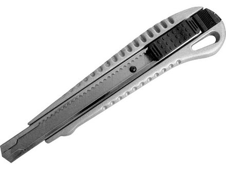 Nůž ulamovací Extol Craft (80048) kovový s kovovou výztuhou, 9mm