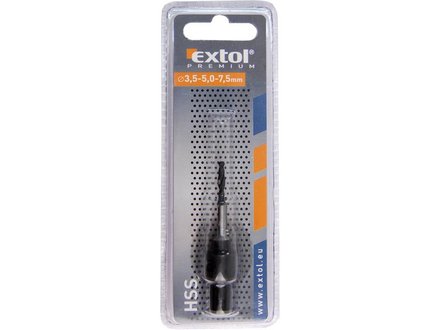 Vrták na konfirmáty Extol Premium (8801205) O 5mm, stopka O 10mm, HSS (1)