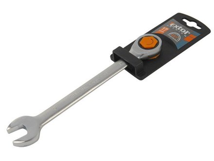 Klíč ráčnový Extol Premium (8816109) klíč ráčnový očkoplochý, 45 zubů, 9mm, CrV