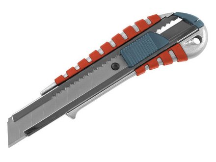 Nůž ulamovací Extol Premium (8855012) kovový s kovovou výztuhou, 18mm