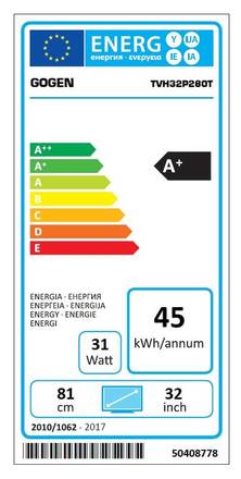 LED televize GoGEN TVH 32P260T (1)