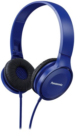 Polootevřená sluchátka Panasonic RP-HF100ME-A modrá
