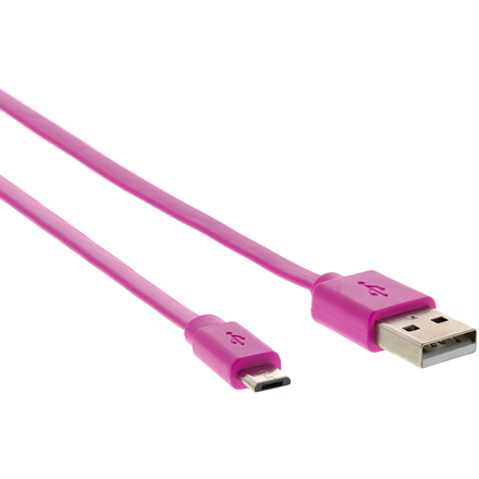 USB kabel Sencor SCO 512-010 PINK USB A/M-Micro B