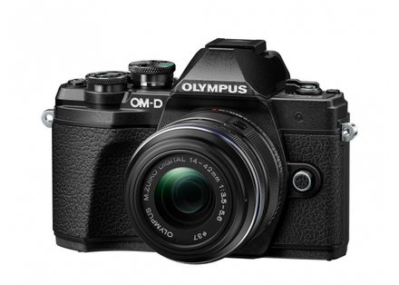 Kompaktní fotoaparát s vyměnitelným objektivem Olympus E-M10 Mark III 1442 kit black/black