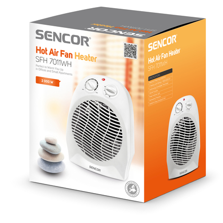 Teplovzdušný ventilátor Sencor SFH 7011WH (5)