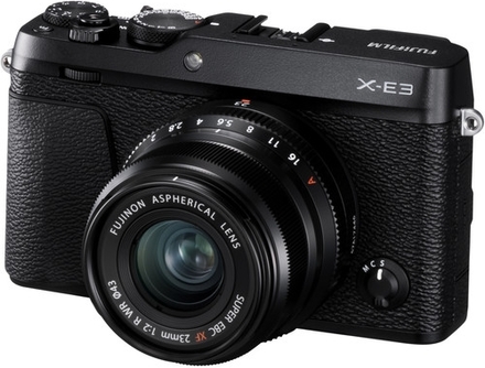 Kompaktní fotoaparát s vyměnitelým objektivem FujiFilm X-E3 black + XF23 mm