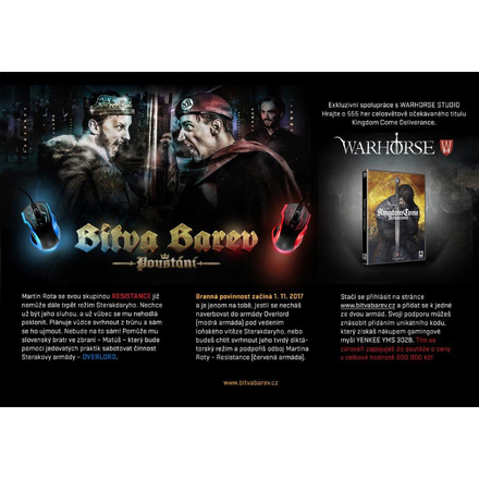 Počítačová myš Yenkee YMS 3028BE OVERLORD (8)