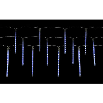 Vánoční osvětlení Sharks (SA095) Vánoční osvětlení - Padající sníh se 100 LED diodami, bílá
