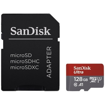 Paměťová karta SanDisk microSDXC 128GB UHS-I U1 SDSQUAR-128G-GN6MA