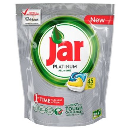 Tablety do myčky Jar Platinum Citron kapsle do myčky 45 ks