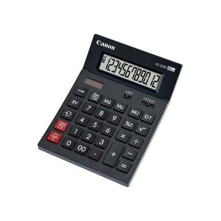 Kalkulačka Canon AS-2200, šedá