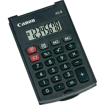 Kalkulačka Canon AS-8, černá