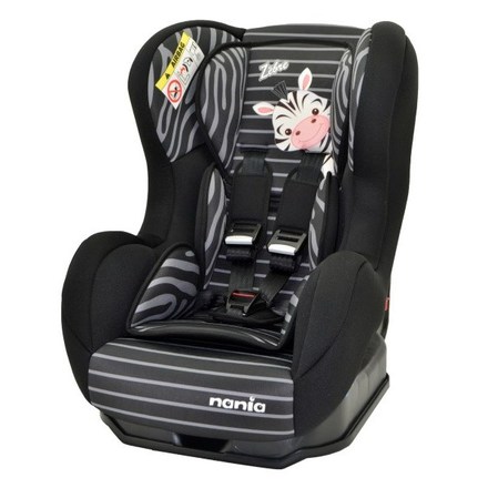 Autosedačka Nania Cosmo SP Aminals 2017, 0-18kg, Zebra